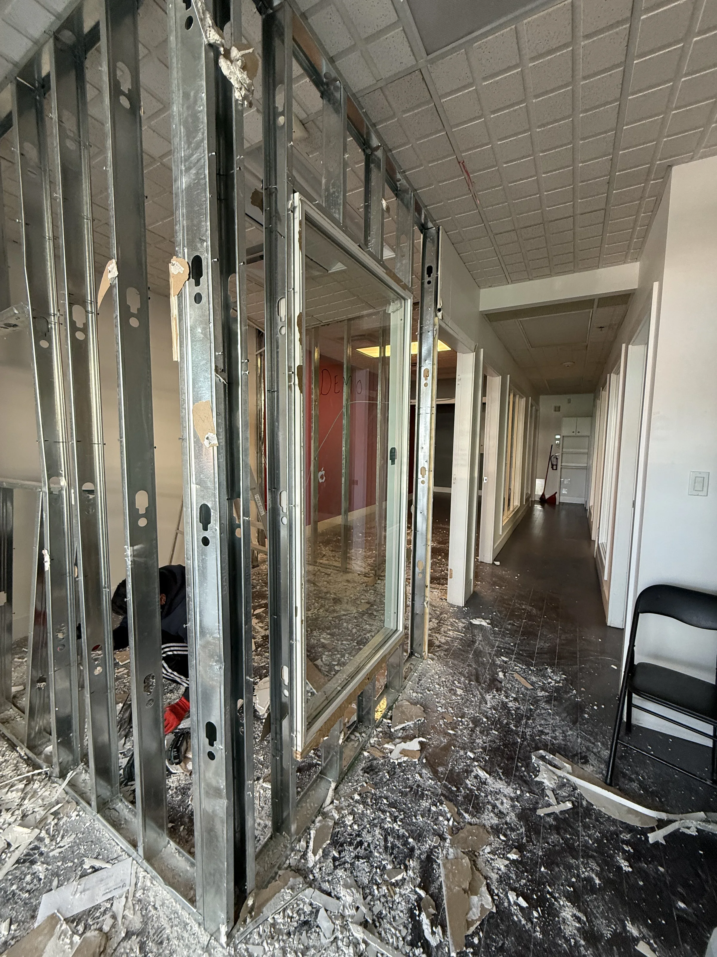 Demolition phase