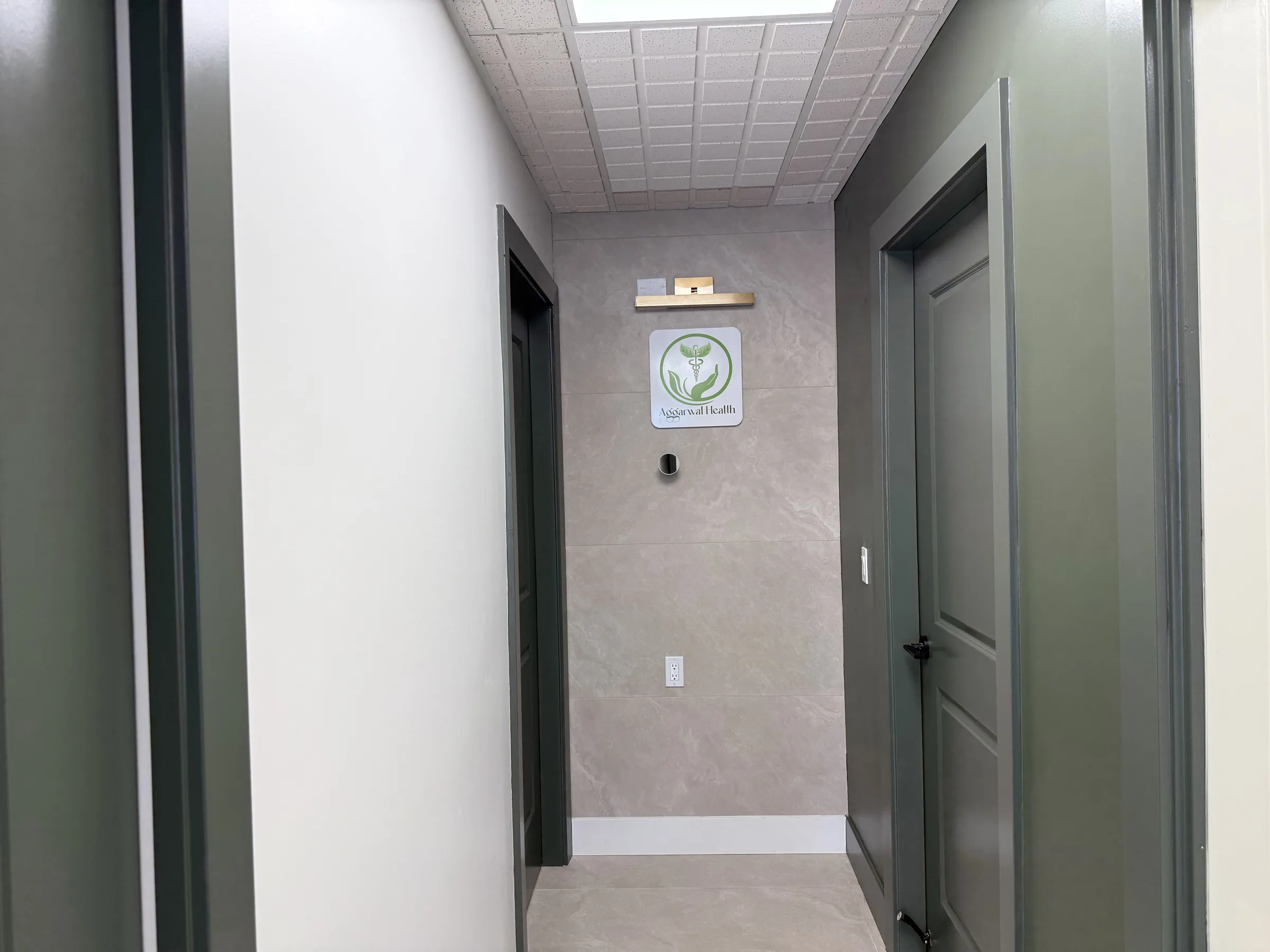 Completed health centre interior